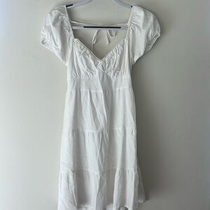 White backless pacsun dress